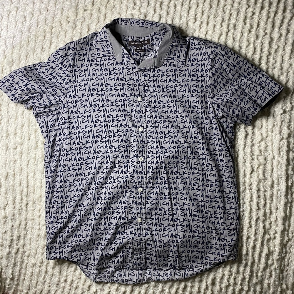 Michael Kors Button Down T-shirt